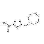 CAS#: 878680-54-7, 5-(1-Azepanylmethyl)-2-furoic acid