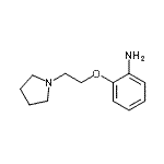 CAS#: 878733-59-6, 2-[2-(1-Pyrrolidinyl)ethoxy]aniline
