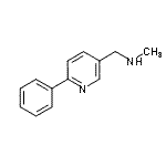 CAS#: 879896-40-9, N-Methyl-1-(6-phenyl-3-pyridinyl)methanamine