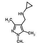 CAS#: 880361-70-6, N-[(1,3,5-Trimethyl-1H-pyrazol-4-yl)methyl]cyclopropanamine