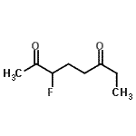 CAS#: 88100-64-5, 3-Fluoro-2,6-octanedione