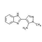 CAS#: 88105-09-3, 4-(1H-Benzimidazol-2-yl)-1-methyl-1H-pyrazol-5-amine