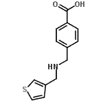 CAS#: 881441-17-4, 4-{[(3-Thienylmethyl)amino]methyl}benzoic acid