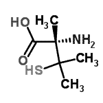 CAS#: 88168-74-5, 3-Methyl-3-sulfanyl-D-isovaline