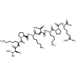 CAS#: 88171-14-6, L-Threonyl-L-lysyl-L-prolyl-L-lysyl-L-threonyl-L-lysyl-L-prolyl-N<sup>5</sup>-(diaminomethylene)-L-ornithine