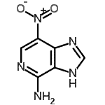 CAS 登录号：881844-08-2， 7-硝基-3H-咪唑并[4,5-c]吡啶-4-胺