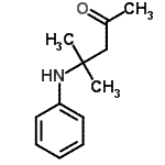 CAS#: 88187-84-2, 4-Anilino-4-methyl-2-pentanone