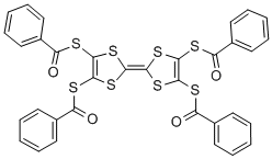 CAS#: 88203-73-0, 2,3,6,7-Tetrakis(Benzoylthio)Tetrathiafulvalene