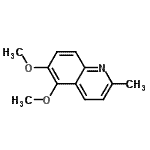 CAS#: 882159-12-8, 5,6-Dimethoxy-2-methylquinoline