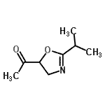 CAS#: 88309-22-2, 1-(2-Isopropyl-4,5-dihydro-1,3-oxazol-5-yl)ethanone