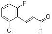 CAS 登录号：883107-64-0， 3-(2-氯-6-氟苯基)-2-丙烯醛