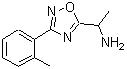 CAS#: 883547-38-4, 1-[3-(2-Methylphenyl)-1,2,4-oxadiazol-5-yl]ethanamine