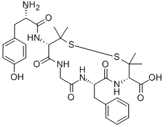 CAS 登录号：88373-72-2， (D-青霉胺2,青霉胺5)-脑啡肽