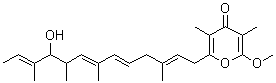 CAS#: 88378-59-0, 2-[(2E,5E,7E,11E)-10-Hydroxy-3,7,9,11-tetramethyl-2,5,7,11-tridecatetraen-1-yl]-6-methoxy-3,5-dimethyl-4H-pyran-4-one