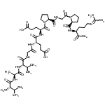 CAS 登录号：88389-69-9， L-缬氨酰-L-丙氨酰-L-缬氨酰甘氨酰-L-alpha-谷氨酰-L-alpha-谷氨酰-L-脯氨酰甘氨酰-L-脯氨酰-N<sup>5</sup>-(二氨基亚甲基)-L-鸟氨酰胺