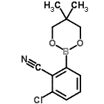 CAS#: 883899-06-7, 2-Chloro-6-(5,5-dimethyl-1,3,2-dioxaborinan-2-yl)benzonitrile