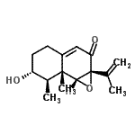 CAS#: 88418-12-6, (1aR,6R,7R,7aR,7bR)-6-Hydroxy-1a-isopropenyl-7,7a-dimethyl-4,5,6,7,7a,7b-hexahydronaphtho[1,2-b]oxiren-2(1aH)-one