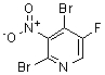 CAS 登录号：884494-91-1， 2,4-二溴-5-氟-3-硝基吡啶