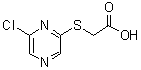 CAS#: 884497-52-3, [(6-Chloro-2-pyrazinyl)sulfanyl]acetic acid