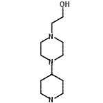 CAS 登录号：884497-64-7， 2-[4-(4-哌啶基)-1-哌嗪基]乙醇
