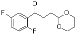 CAS#: 884504-26-1, 1-(2,5-Difluorophenyl)-3-(1,3-dioxan-2-yl)-1-propanone