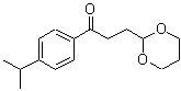 CAS#: 884504-31-8, 3-(1,3-Dioxan-2-yl)-1-(4-isopropylphenyl)-1-propanone