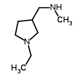 CAS#: 884504-74-9, 1-(1-Ethyl-3-pyrrolidinyl)-N-methylmethanamine