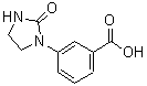 CAS#: 884504-86-3, 3-(2-Oxo-1-imidazolidinyl)benzoic acid