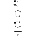 CAS#: 884507-35-1, N-Methyl-1-{4-[5-(trifluoromethyl)-2-pyridinyl]phenyl}methanamine