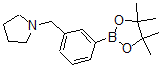 CAS#: 884507-45-3, 3-(Pyrrolidinomethyl)phenylboronic acid, pinacol ester