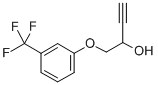 CAS 登录号：88462-65-1， 1-(3-三氟甲基苯氧基)-3-丁炔-2-醇