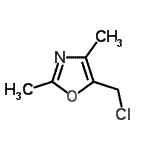CAS#: 885061-06-3, 5-(Chloromethyl)-2,4-dimethyl-1,3-oxazole