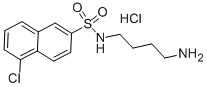 CAS 登录号：88519-57-7， N-(4-氨基丁基)-5-氯-2-萘磺酰胺盐酸盐