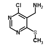 CAS 登录号：885269-49-8， 1-[4-氯-6-(甲硫基)-5-嘧啶基]甲胺