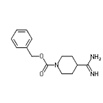 CAS 登录号：885270-25-7， 苄基4-甲脒基-1-哌啶羧酸酯