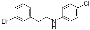 CAS 登录号：885270-36-0， N-[2-(3-溴苯基)乙基]-4-氯苯胺