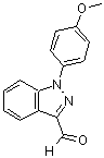 CAS 登录号：885271-31-8， 1-(4-甲氧基苯基)-1H-吲唑-3-甲醛