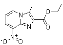 CAS#: 885271-48-7, Ethyl 3-iodo-8-nitroimidazo[1,2-a]pyridine-2-carboxylate