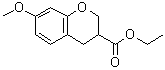 CAS 登录号：885271-77-2， 7-甲氧基-3-色满羧酸乙酯
