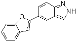 CAS 登录号：885272-61-7， 5-(1-苯并呋喃-2-基)-2H-吲唑