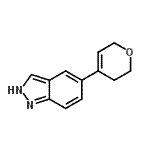 CAS#: 885272-68-4, 5-(3,6-Dihydro-2H-pyran-4-yl)-2H-indazole