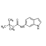 CAS#: 885273-73-4, 2-Methyl-2-propanyl 1H-indol-6-ylcarbamate