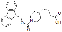 CAS#: 885274-47-5, 1-[(9H-Fluoren-9-Ylmethoxy)Carbonyl]-4-Piperidinebutanoic Acid