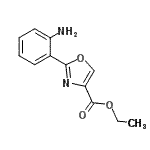CAS#: 885274-55-5, Ethyl 2-(2-aminophenyl)-1,3-oxazole-4-carboxylate