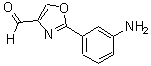 CAS 登录号：885274-76-0， 2-(3-氨基苯基)-1,3-恶唑-4-甲醛