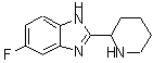 CAS 登录号：885275-05-8， 5-氟-2-(2-哌啶基)-1H-苯并咪唑