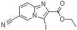 CAS#: 885275-50-3, Ethyl 6-cyano-3-iodoimidazo[1,2-a]pyridine-2-carboxylate