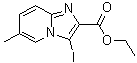CAS 登录号：885276-50-6， 3-碘-6-甲基咪唑并[1,2-a]吡啶-2-羧酸乙酯