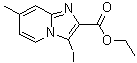 CAS#: 885276-74-4, Ethyl 3-iodo-7-methylimidazo[1,2-a]pyridine-2-carboxylate