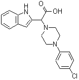 CAS#: 885277-02-1, [4-(4-Chlorophenyl)-1-piperazinyl](1H-indol-2-yl)acetic acid